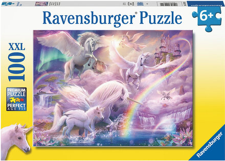 Unicorn Pagasai 100P Toys Puzzles And Games Puzzles Classic Puzzles Multi/patterned Ravensburger