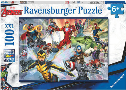 Avengers 100P Toys Puzzles And Games Puzzles Classic Puzzles Multi/patterned Ravensburger