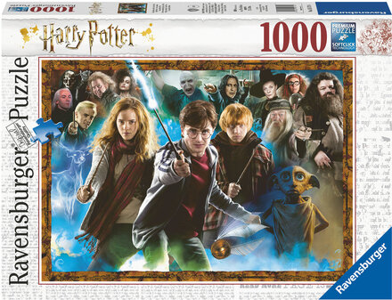 Harry Potter 1000P Toys Puzzles And Games Puzzles Classic Puzzles Multi/mønstret Ravensburger*Betinget Tilbud