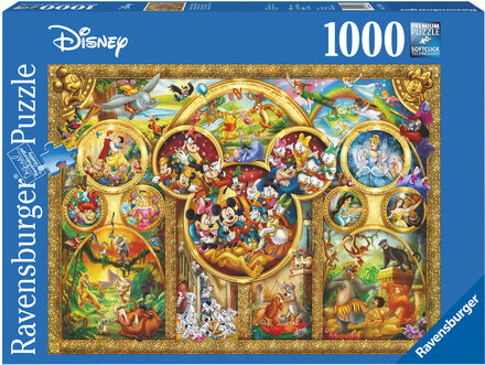 The Best Disney Themes 1000P Toys Puzzles And Games Games Board Games Multi/patterned Ravensburger