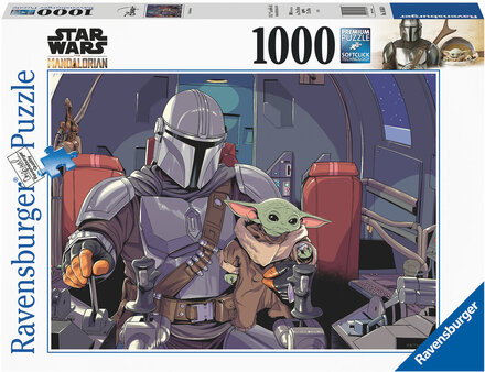 The Mandalorian 1000P Toys Puzzles And Games Puzzles Classic Puzzles Multi/mønstret Ravensburger*Betinget Tilbud