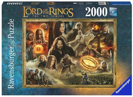 Lord Of The Rings The Two Towers 2000P Toys Puzzles And Games Puzzles Classic Puzzles Multi/patterned Ravensburger
