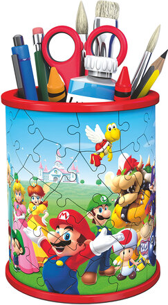 Super Mario Pencil Cup 54P Toys Puzzles And Games Puzzles 3d Puzzles Multi/patterned Ravensburger