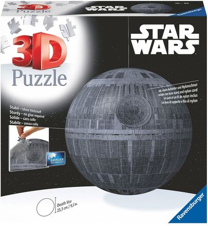 Star Wars Death Star 540P Toys Puzzles And Games Puzzles 3d Puzzles Multi/patterned Ravensburger