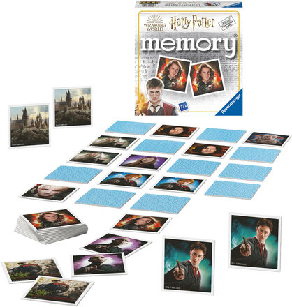 Harry Potter Memory® D/F/I/Nl/En/E Toys Puzzles And Games Games Memory Multi/patterned Ravensburger