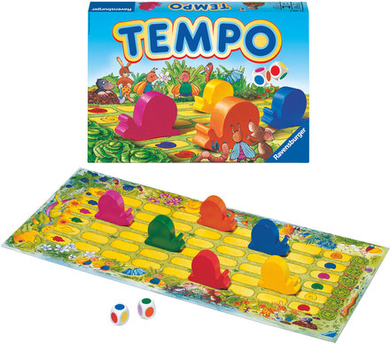 Tempo Sv/Da/No/Fi Toys Puzzles And Games Games Educational Games Multi/patterned Ravensburger