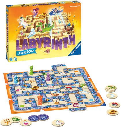 Junior Labyrinth Toys Puzzles And Games Games Board Games Multi/patterned Ravensburger