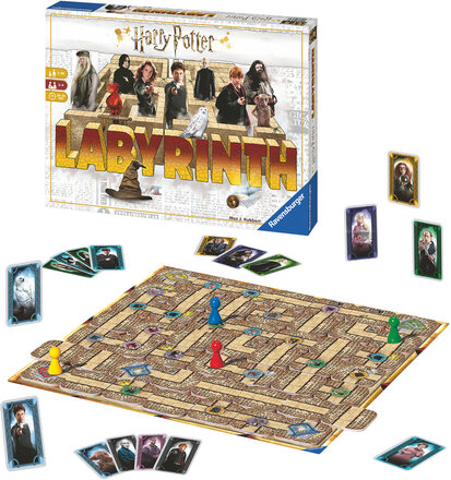 Harry Potter Labyrinth Sv/Da/No/Fi/Is Toys Puzzles And Games Puzzles Classic Puzzles Multi/patterned Ravensburger