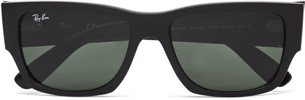 Carlos Designers Sunglasses D-frame- Wayfarer Sunglasses Black Ray-Ban