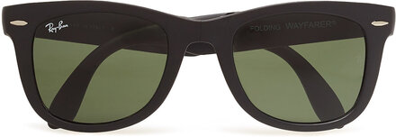 Folding Wayfarer Designers Sunglasses D-frame- Wayfarer Sunglasses Black Ray-Ban