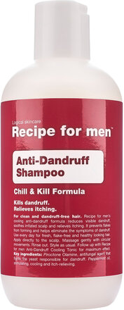 Recipe Anti-Dandruff Shampoo Sjampo Nude Recipe For Men*Betinget Tilbud