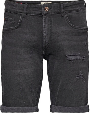 Rroslo Destroy Shorts Bottoms Shorts Denim Black Redefined Rebel