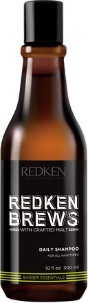 Redken Brews Daily Shampoo 300Ml Schampo Nude Redken