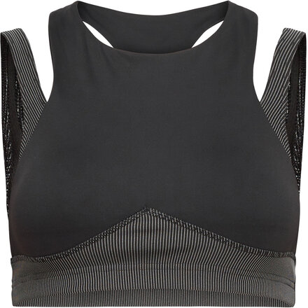 Studio Layered Bra Top Sport Bras & Tops Sports Bras - All Black Reebok Performance