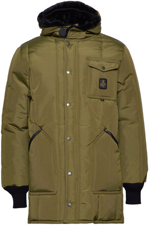 Spread Jacket Parkas Jakke Kakigrønn Refrigiwear*Betinget Tilbud