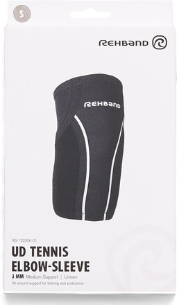 Ud Tennis Elbow-Sleeve 3Mm Sport Sports Equipment Braces & Supports Elbow Support Black Rehband