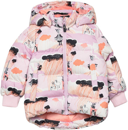 Winter Jacket, Moomin Lykta Outerwear Jackets & Coats Winter Jackets Multi/mønstret Reima*Betinget Tilbud
