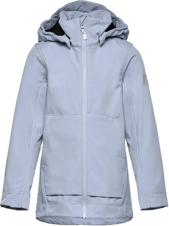 Softshell Jacket, Espoo Outerwear Softshells Softshell Jackets Blue Reima