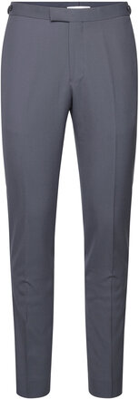Fine Designers Trousers Formal Navy Reiss