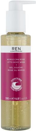 Morrocan Rose Otto Body Wash Shower Gel Badesæbe Nude REN