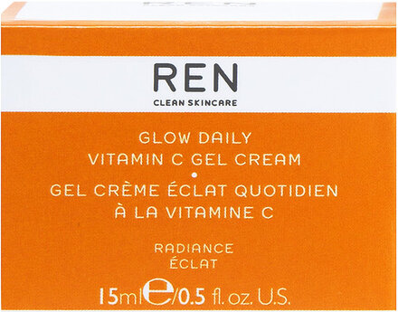 Glow Daily Vitamin C Gel Cream 15 Ml Dagkräm Ansiktskräm Nude REN