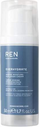 Marine Moisture-Replenish Cream Fugtighedscreme Dagcreme Nude REN