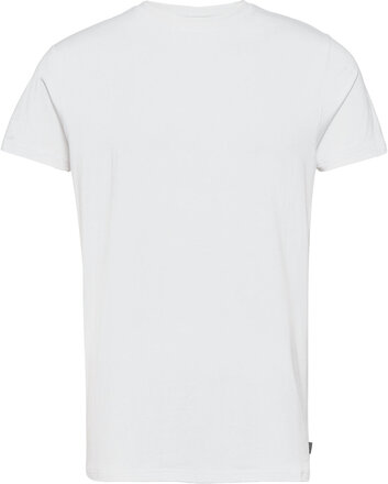 Bamboo Tee Tops T-shirts Short-sleeved White Resteröds