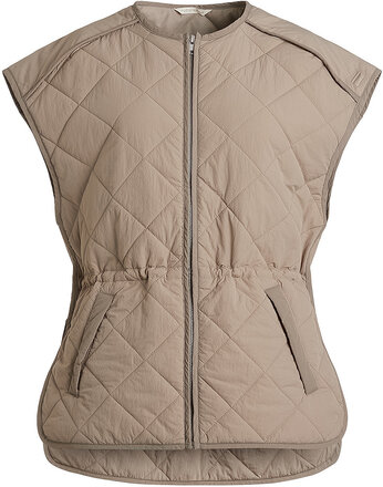 Thermo Gilet Le Mans Sport Quilted Vests Beige Rethinkit