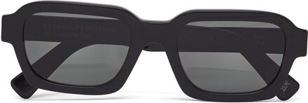 Caro Black Accessories Sunglasses D-frame- Wayfarer Sunglasses Black RetroSuperFuture