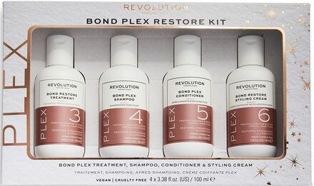 Revolution Haircare Bond Plex Restore Kit Hårpleje Nude Revolution Haircare