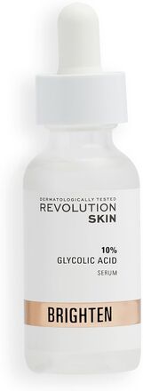 Revolution Skincare 10% Glycolic Acid Glow Serum Serum Ansiktspleie Nude Revolution Skincare*Betinget Tilbud