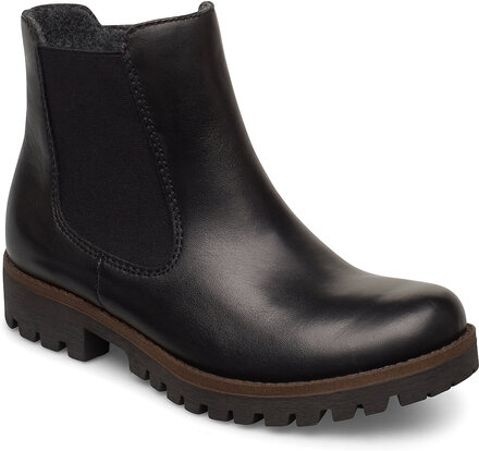 78570-00 Shoes Boots Ankle Boots Ankle Boot - Flat Svart Rieker*Betinget Tilbud