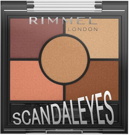 Scandal 5 Pan Palette 005 Sunset Bronze Øjenskyggepalet Makeup Nude Rimmel