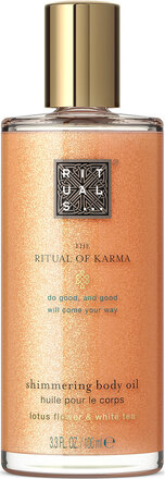 The Ritual Of Karma Shimmering Body Oil Beauty Women Skin Care Body Body Oils Nude Rituals