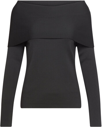 Rodebjer Athena Tops Blouses Long-sleeved Black RODEBJER