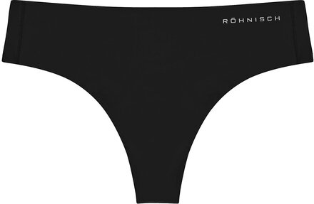 Active 2-Pack String Sport Panties Thong Black Röhnisch