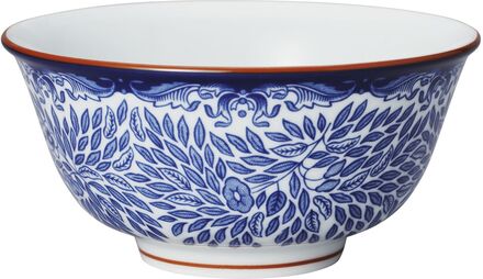Ostindia Floris Skål 30Cl Home Tableware Bowls Breakfast Bowls Blå Rörstrand*Betinget Tilbud