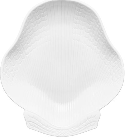 Swedish Grace Shell Dish 18X16Cm Home Tableware Serving Dishes Serving Platters White Rörstrand