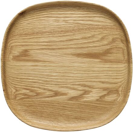 Höganäs Keramik Tray 25Cm Oak Home Tableware Dining & Table Accessories Trays Brown Rörstrand