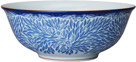 Ostindia Floris Salad Bowl 24L Home Tableware Bowls Breakfast Bowls Blue Rörstrand