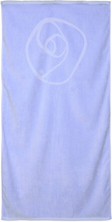 Towel 70X140Cm Home Textiles Bathroom Textiles Towels & Bath Towels Bath Towels Blue Rosemunde
