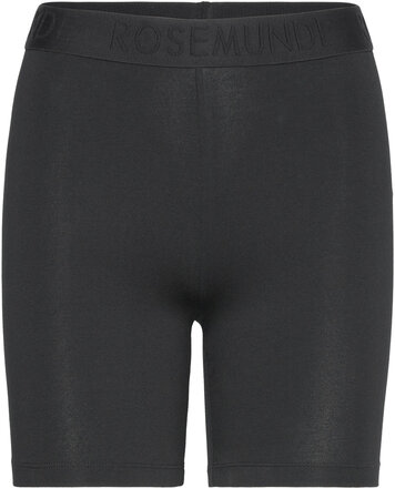 Organic Cycle Shorts Bottoms Shorts Cycling Shorts Black Rosemunde