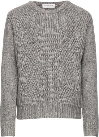 Pullover Tops Knitwear Pullovers Grey Rosemunde Kids