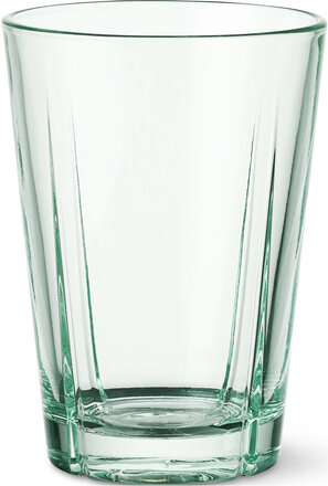 Gc Recycled Vandglas 22 Cl Klar Grøn 4 Stk. Home Tableware Glass Drinking Glass Nude Rosendahl