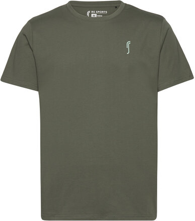Men’s Cotton Tee T-shirts Short-sleeved Grønn RS Sports*Betinget Tilbud