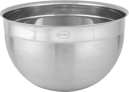 Røreskål Home Kitchen Baking Accessories Mixing Bowls Silver Rösle