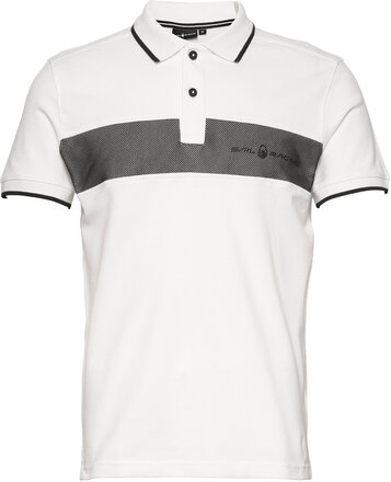 Coast Polo Polos Short-sleeved Hvit Sail Racing*Betinget Tilbud