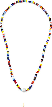 Samie - Necklace With Colored Pearls Halsband Smycken Multi/patterned Samie
