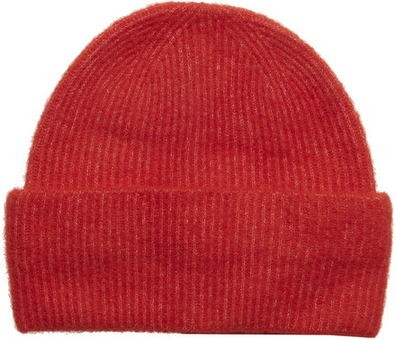 Nor Hat 7355 Accessories Headwear Beanies Rød Samsøe Samsøe*Betinget Tilbud