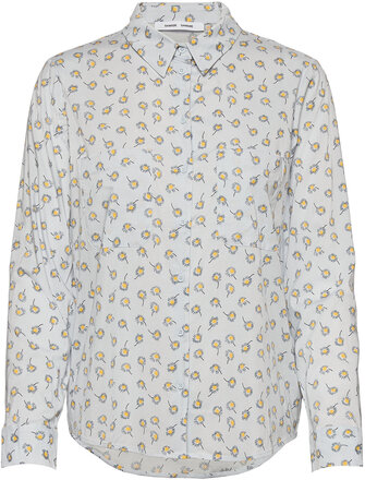 Milly Shirt Aop 9942 Tops Shirts Long-sleeved Multi/patterned Samsøe Samsøe